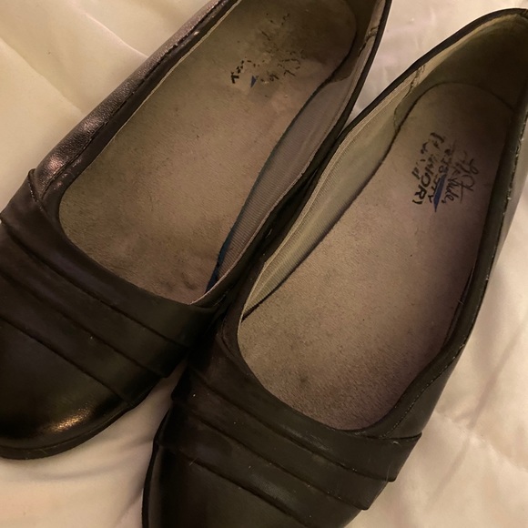 Life Stride memory foam  blk leather flats size 9 - Picture 7 of 14